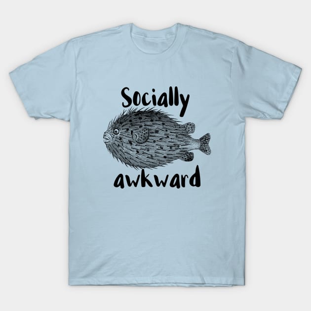 Socially Awkward T-Shirt by chicalookate